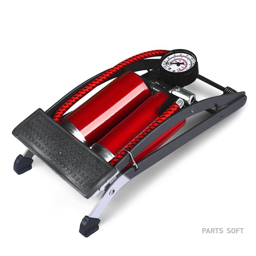 Насос ножной "AVS" (с манометром, 2 цилиндра, FP02) - AVS None None